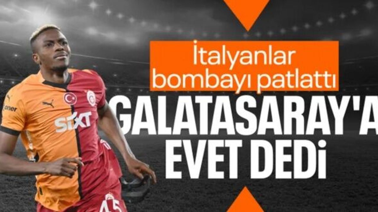 İtalyan basınından çarpıcı iddia: Victor Osimhen Galatasaray'ı seçti