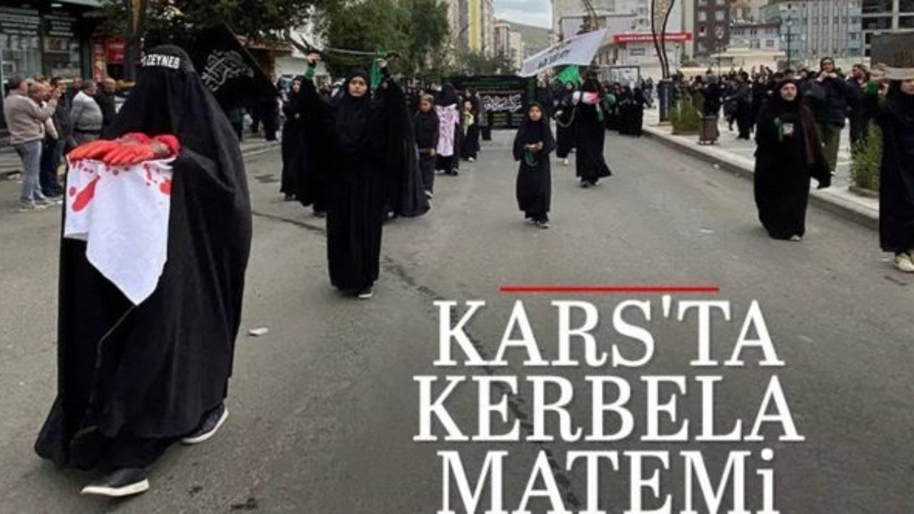 Kars'ta binlerce kişi Kerbela şehitlerini andı