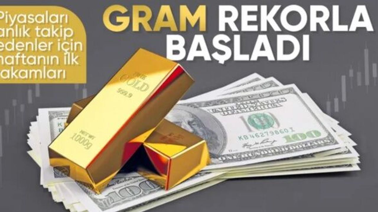 Küresel piyasalarda bugün: Gram altında rekor