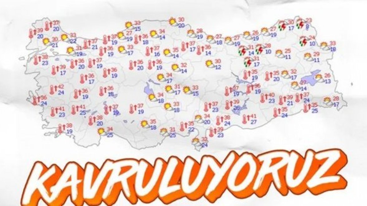 Marmara'da sıcaklıklar 40 dereceye çıkacak