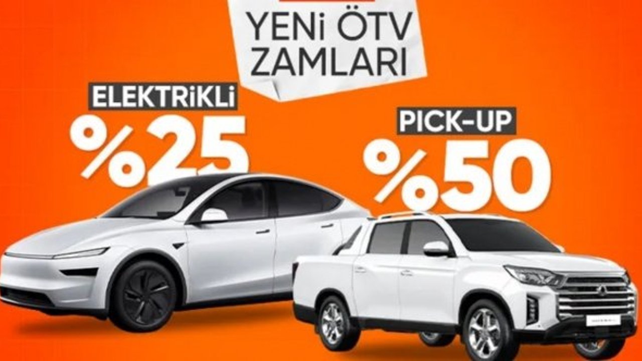 Otomobillerde ÖTV oranları değişti: İşte eski ve yeni fiyatlar