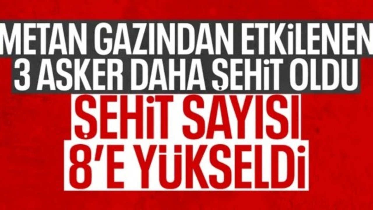 SON DAKİKA! MSB: Şehit sayımız 8'e yükseldi