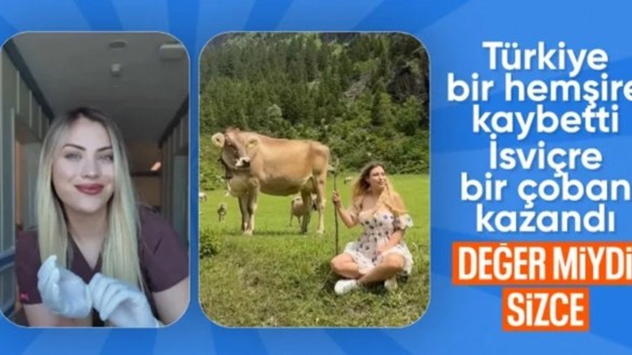 Türkiye'den İsviçre'ye taşınan hemşire çoban oldu