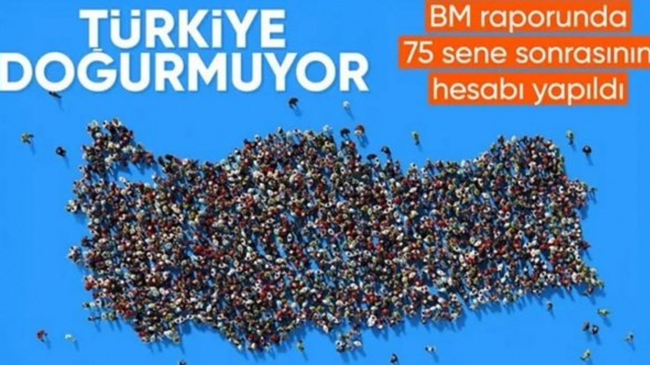 Türkiye'nin 2100 yılı nüfus projeksiyonu