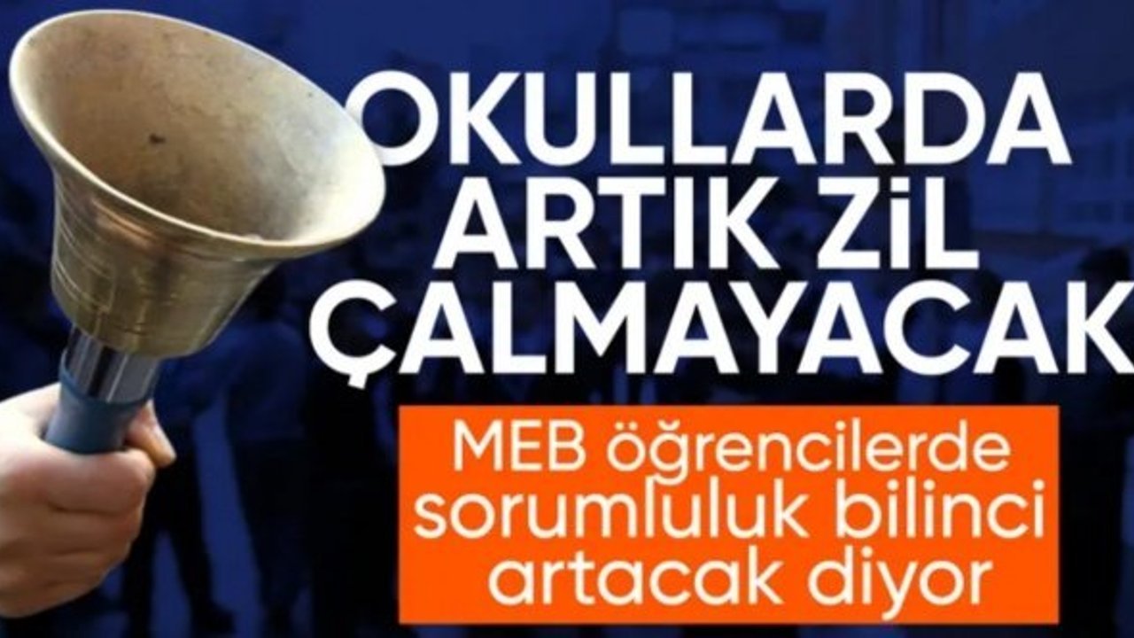 MEB, uygun okullarda 'zilsiz okul' uygulamasına geçecek