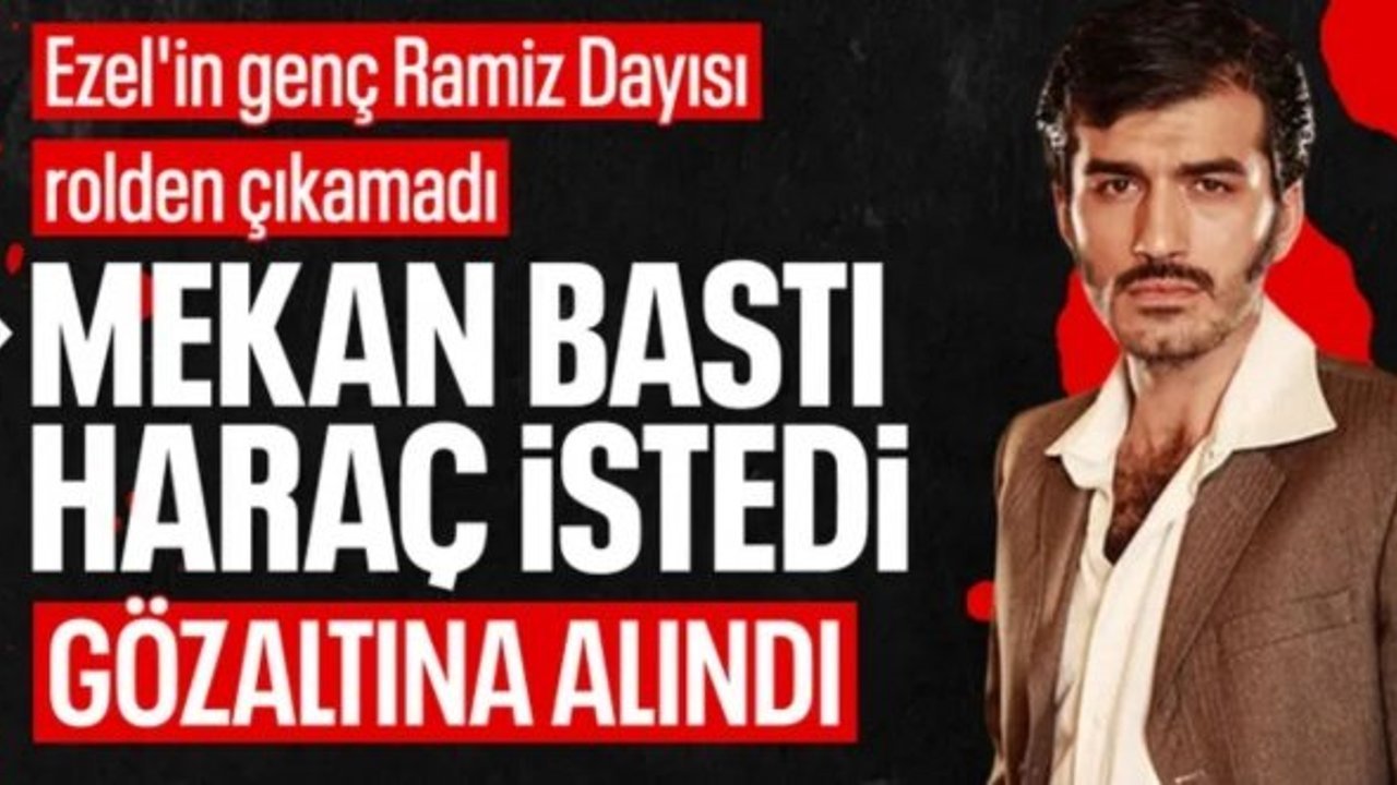Mekan bastı, haraç istedi: Oyuncu Ufuk Bayraktar gözaltına alındı