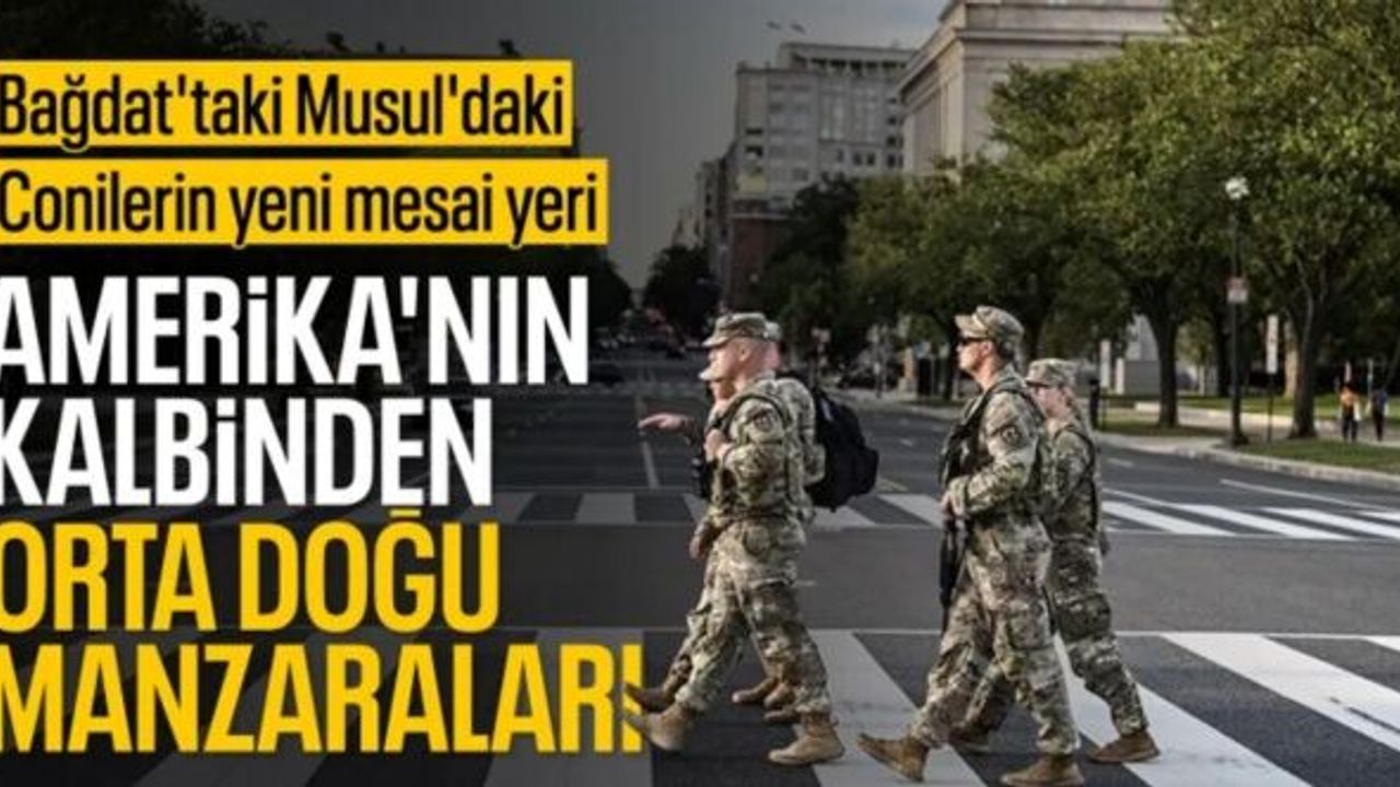 Washington'da Ulusal Muhafızlar silah taşımaya başladı