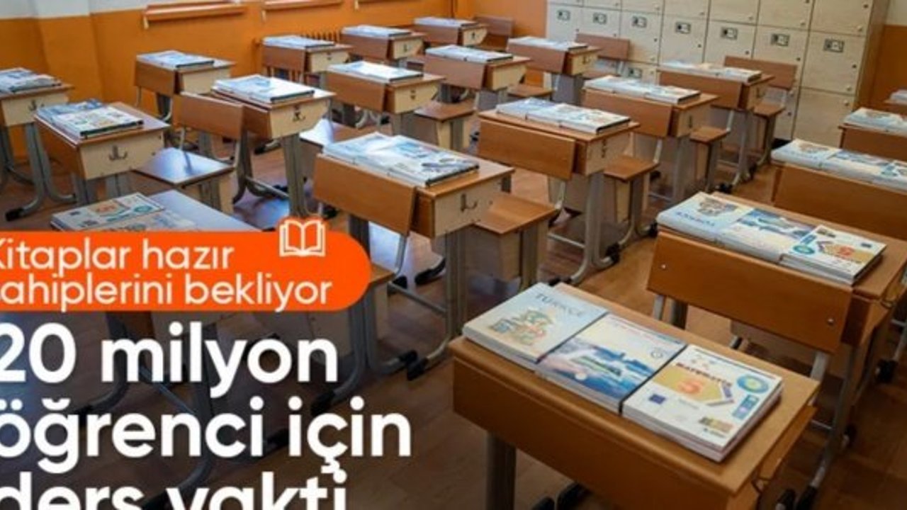 20 milyon öğrenci yarın dersbaşı yapacak