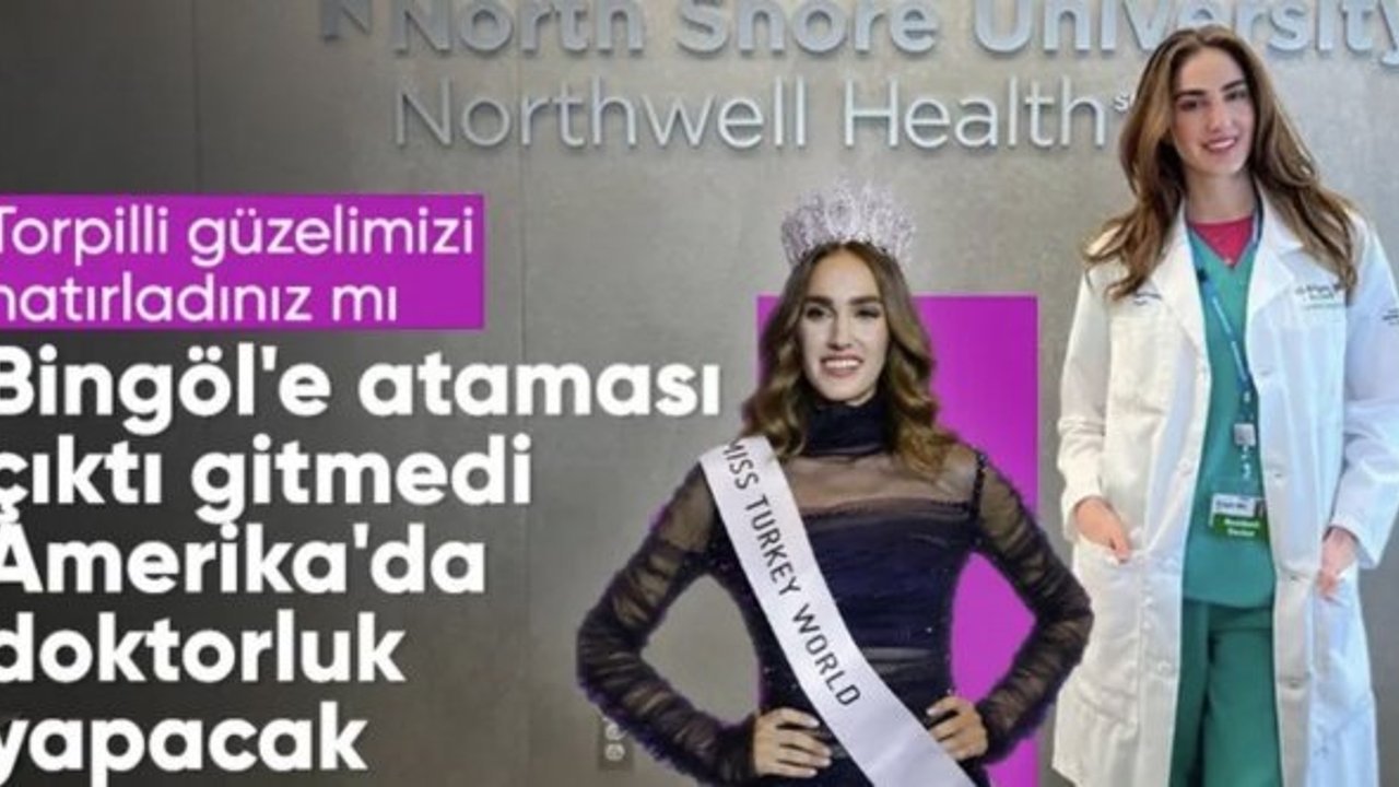 Bingöl'a atanan ancak göreve gitmeyen İdil Bilgen, rotayı ABD'ye çevirdi