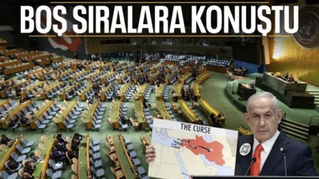 Birleşmiş Milletler'de Netanyahu protestosu: Salonu terk ettiler