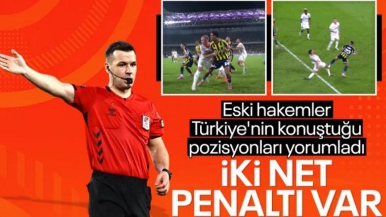 Eski hakemler, Fenerbahçe-Alanyaspor maçında verilen kararları değerlendirdi