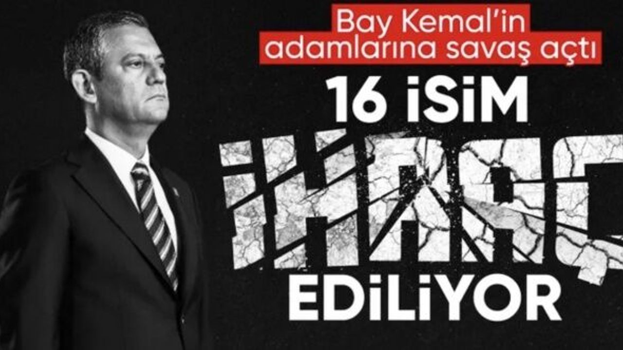 Kılıçdaroğlu'na yakın isimler CHP'den ihraç ediliyor