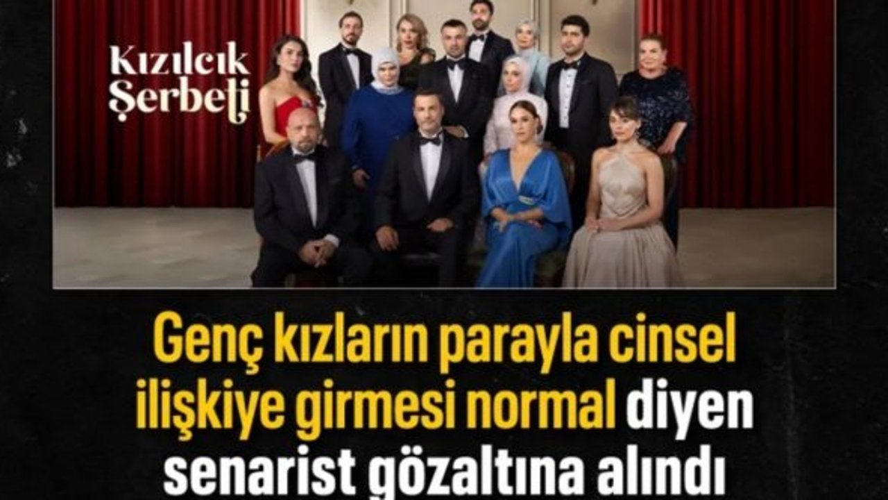 Kızılcık Şerbeti'nin senaristi Merve Göntem gözaltına alındı