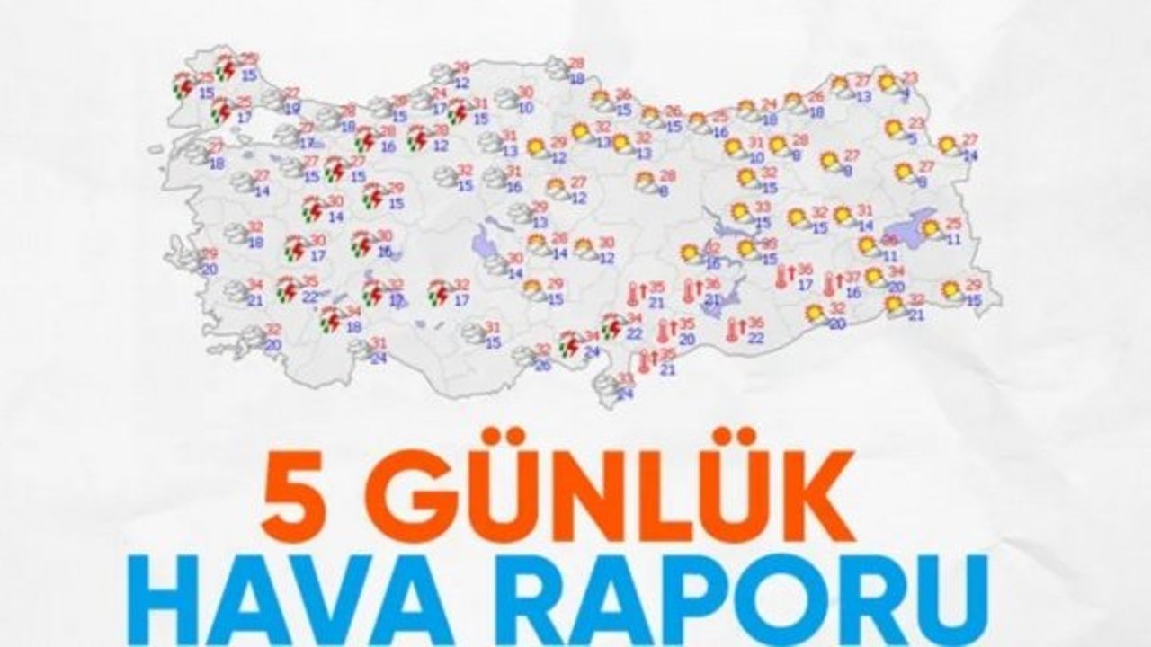 Yeni haftada termometreler düşecek: Ülke genelinde yağış bekleniyor