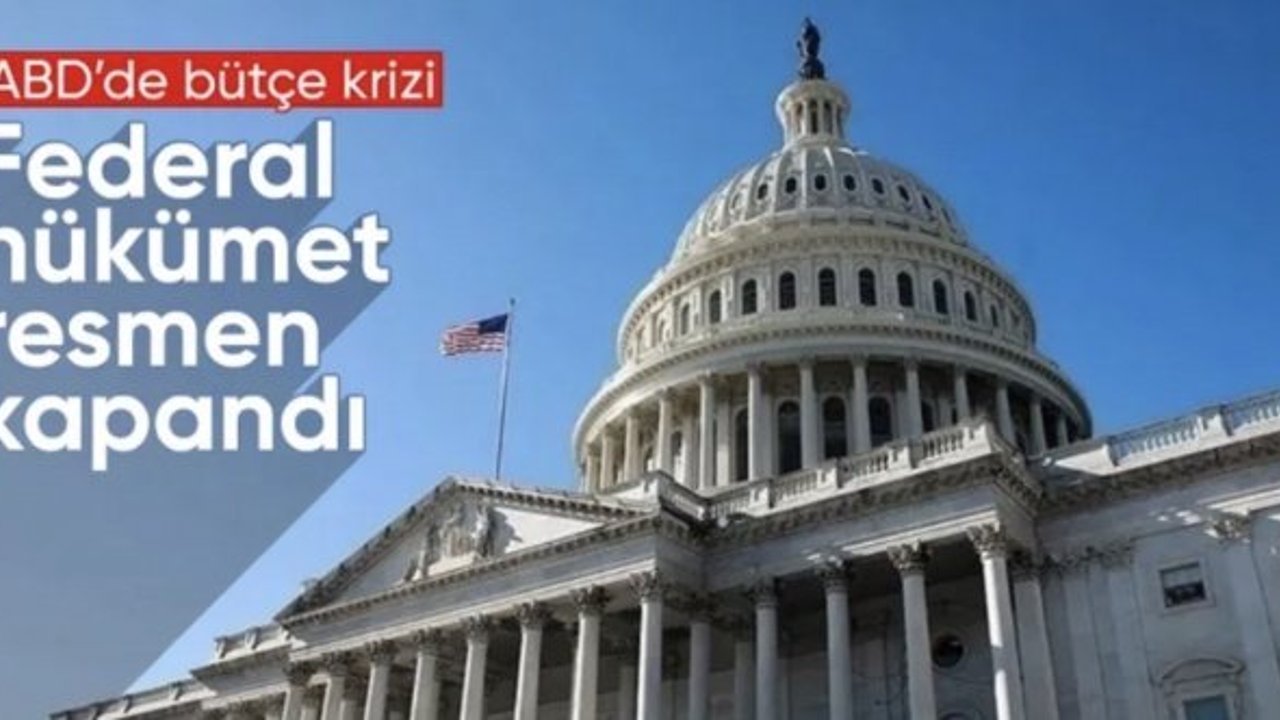 ABD'de bütçe anlaşmazlığı: Federal hükümet kapandı