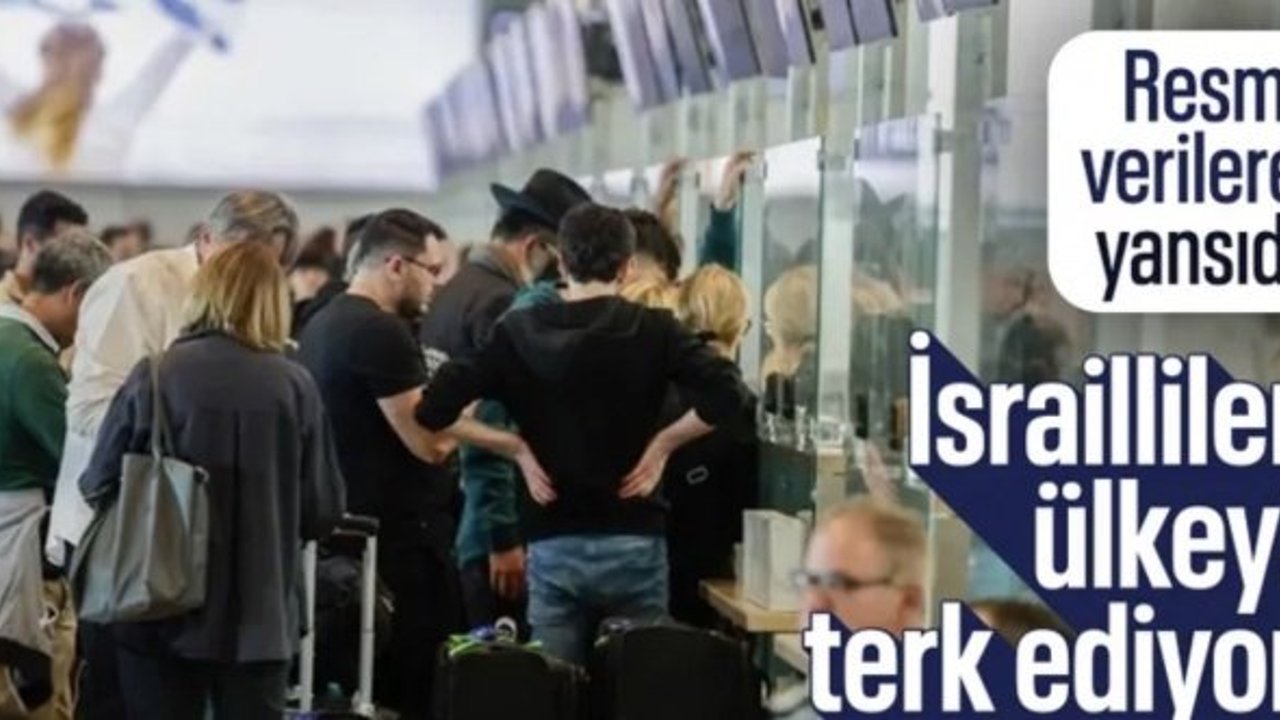 İsrail'den ayrılanların sayısı rekor seviyeye ulaştı