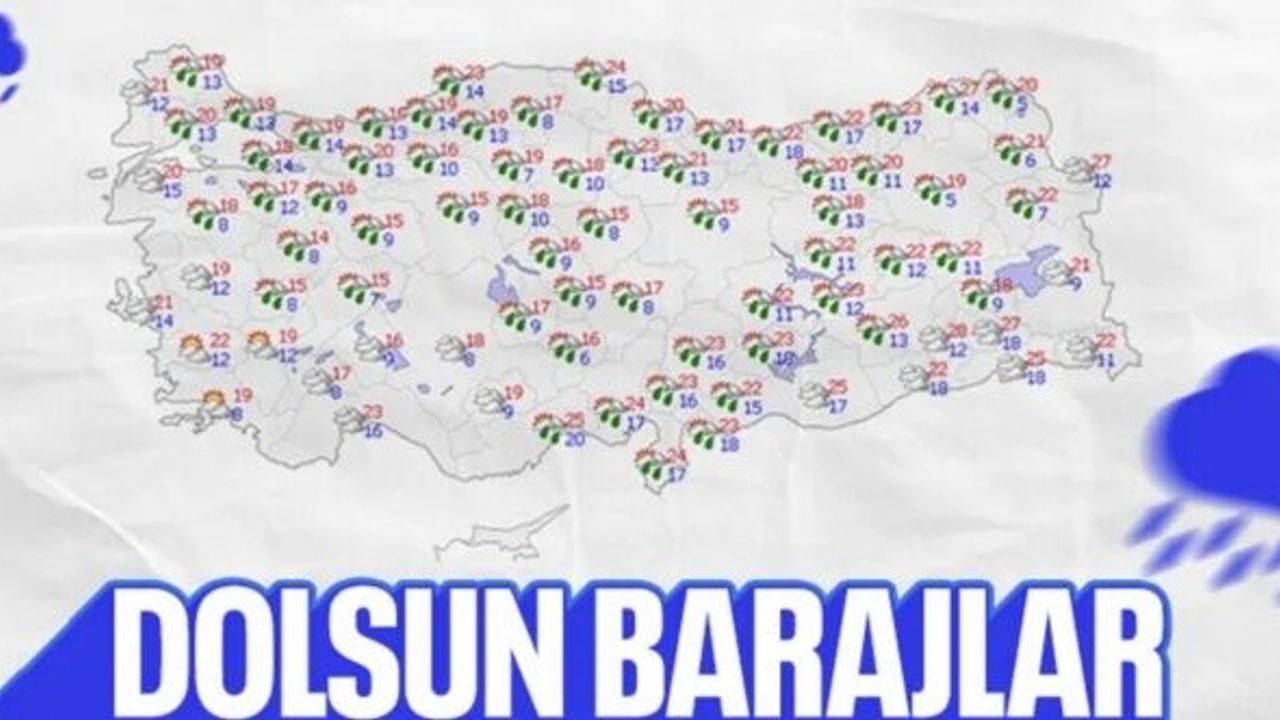 Ülke genelinde sağanak yağış alarmı: Sıcaklıklar düşüyor