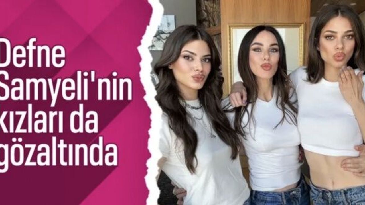 Ünlülere uyuşturucu operasyonu: Defne Samyeli'nin kızları da gözaltında