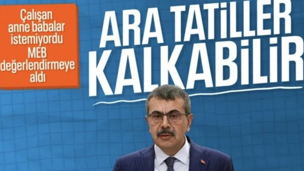 Okullarda ara tatil kalkıyor mu
