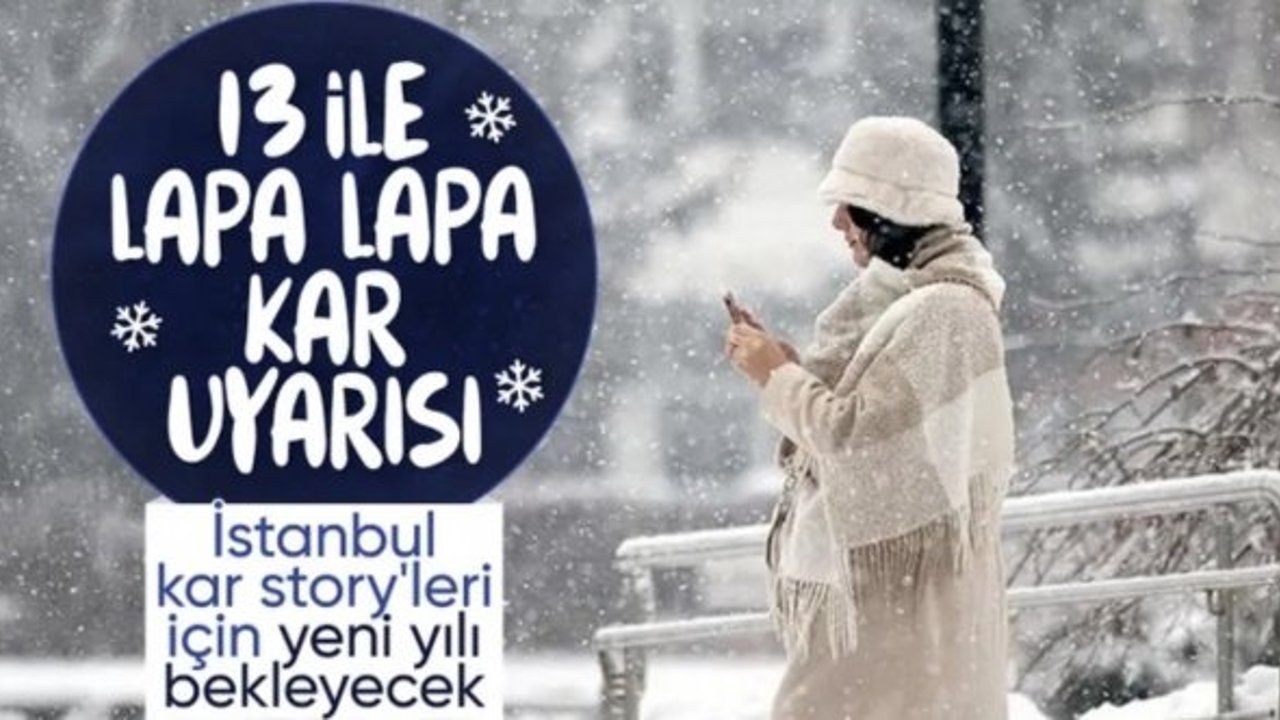 Sıcaklıklar 0'ın altına düşüyor: Kar kapıda