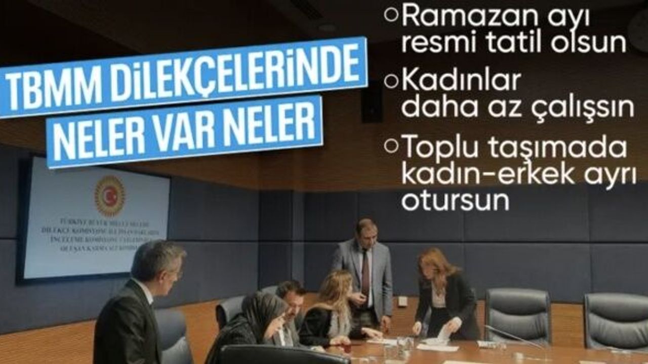 TBMM'ye gelen dilekçeler dikkati çekti