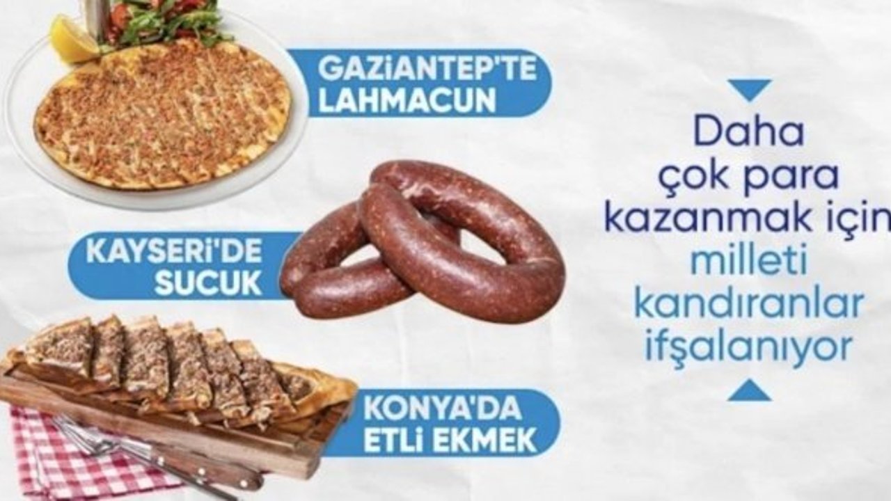 Gıda listesine yeni hileler katıldı: Baharat yerine boya, köfteye ve sucuğa kanatlı eti