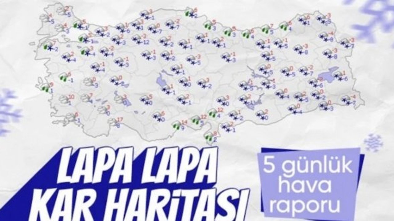 Soğuk etkisini artırıyor: Yurdun genelinde kar etkili olacak