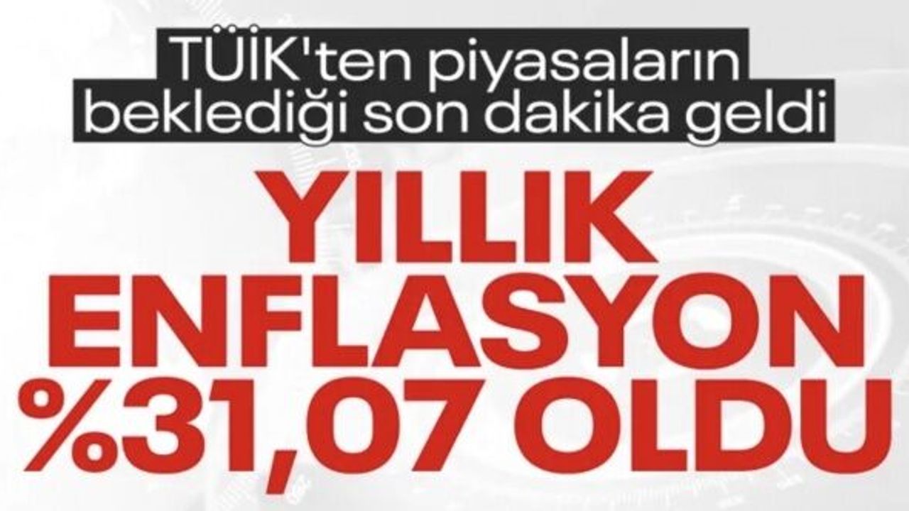 SON DAKİKA: TÜİK, Kasım 2025 enflasyon rakamlarını açıkladı