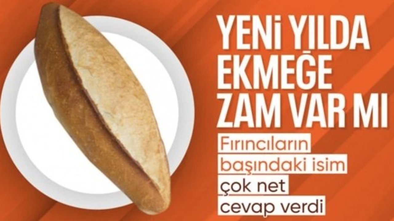 Türkiye Fırıncılar Federasyonu: 2026 yılında 8’inci aya kadar ekmeğe zam yok