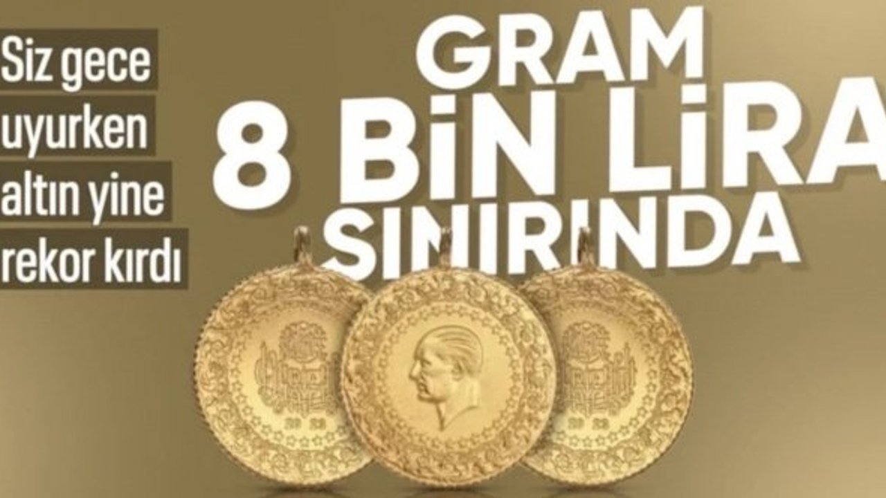 Altın fiyatları tırmanmaya devam ediyor