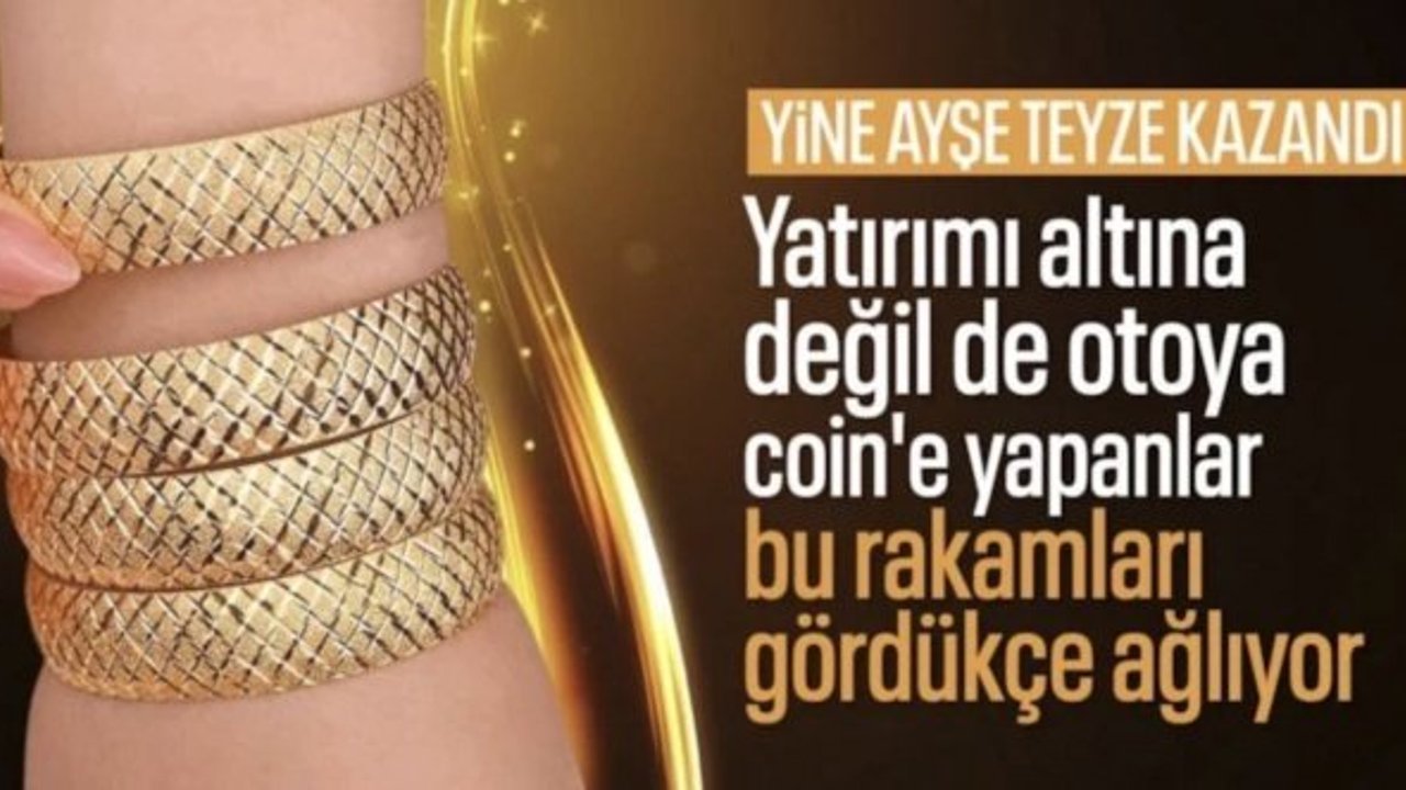 Altın, yatırım aracı olarak otomobilleri geride bıraktı