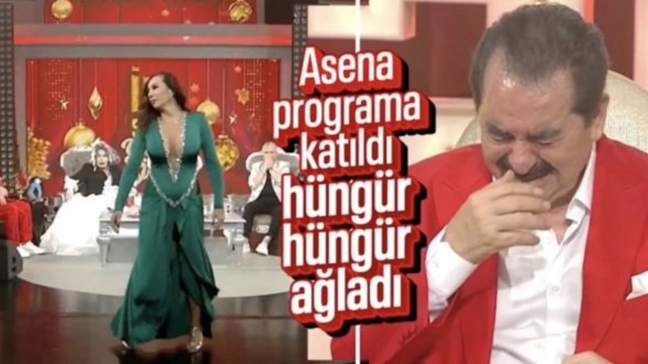 Asena, İbo Show'a katıldı: İbrahim Tatlıses gözyaşlarına boğuldu