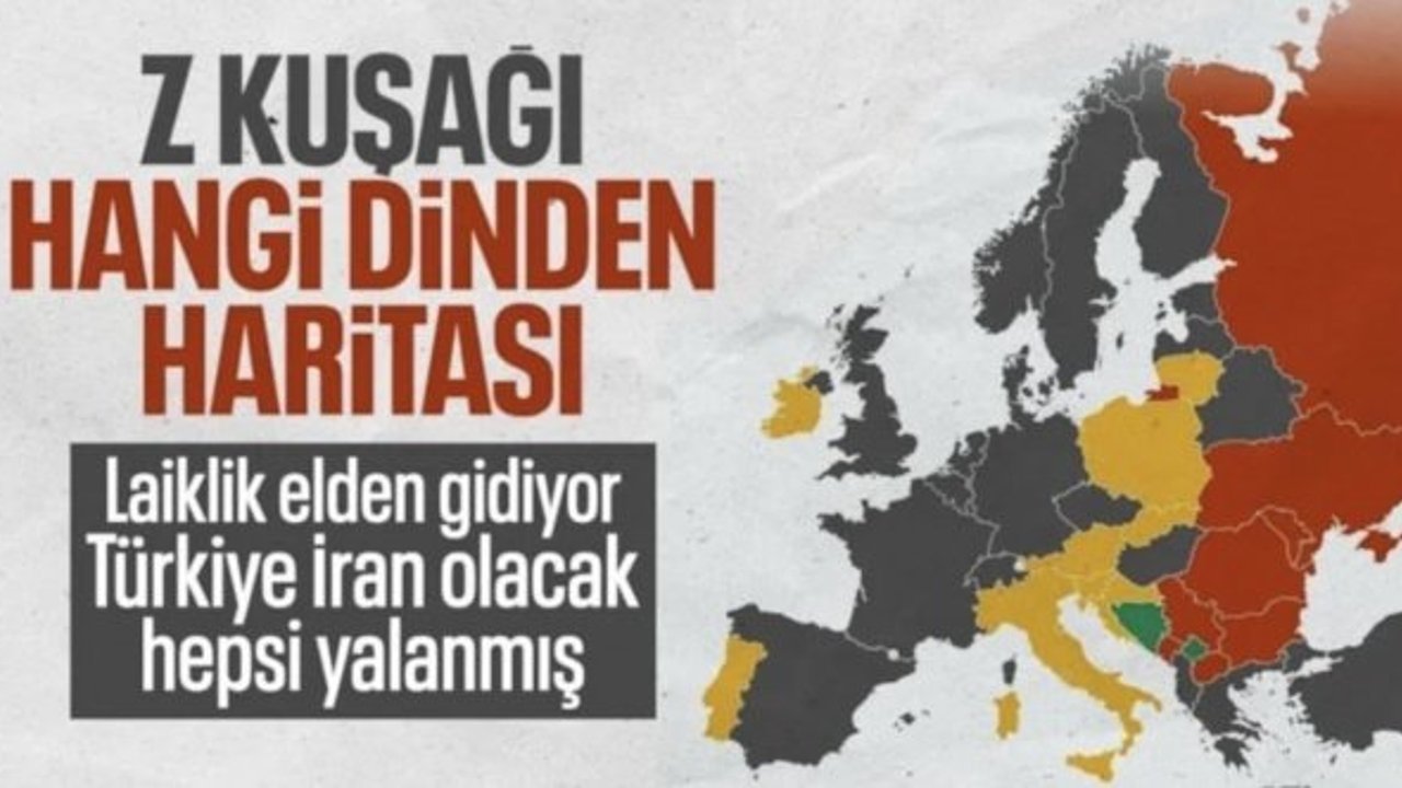 Avrupa ülkelerine göre Z kuşağının dini: Ateizm yaygın