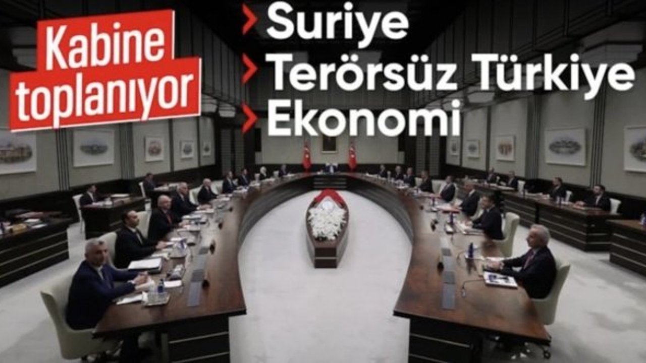 Cumhurbaşkanlığı Kabinesi toplanıyor: Suriye ve Gazze masaya yatırılacak