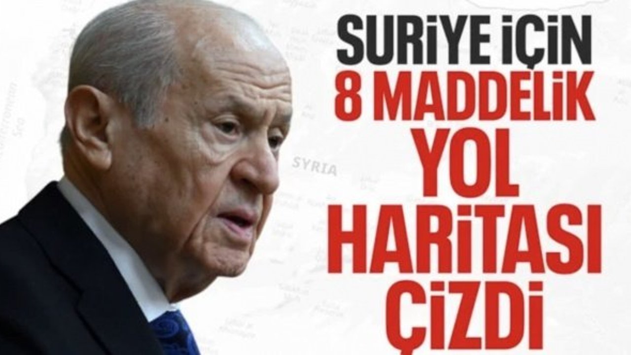 Devlet Bahçeli: SDG Suriye'de engel haline geldi