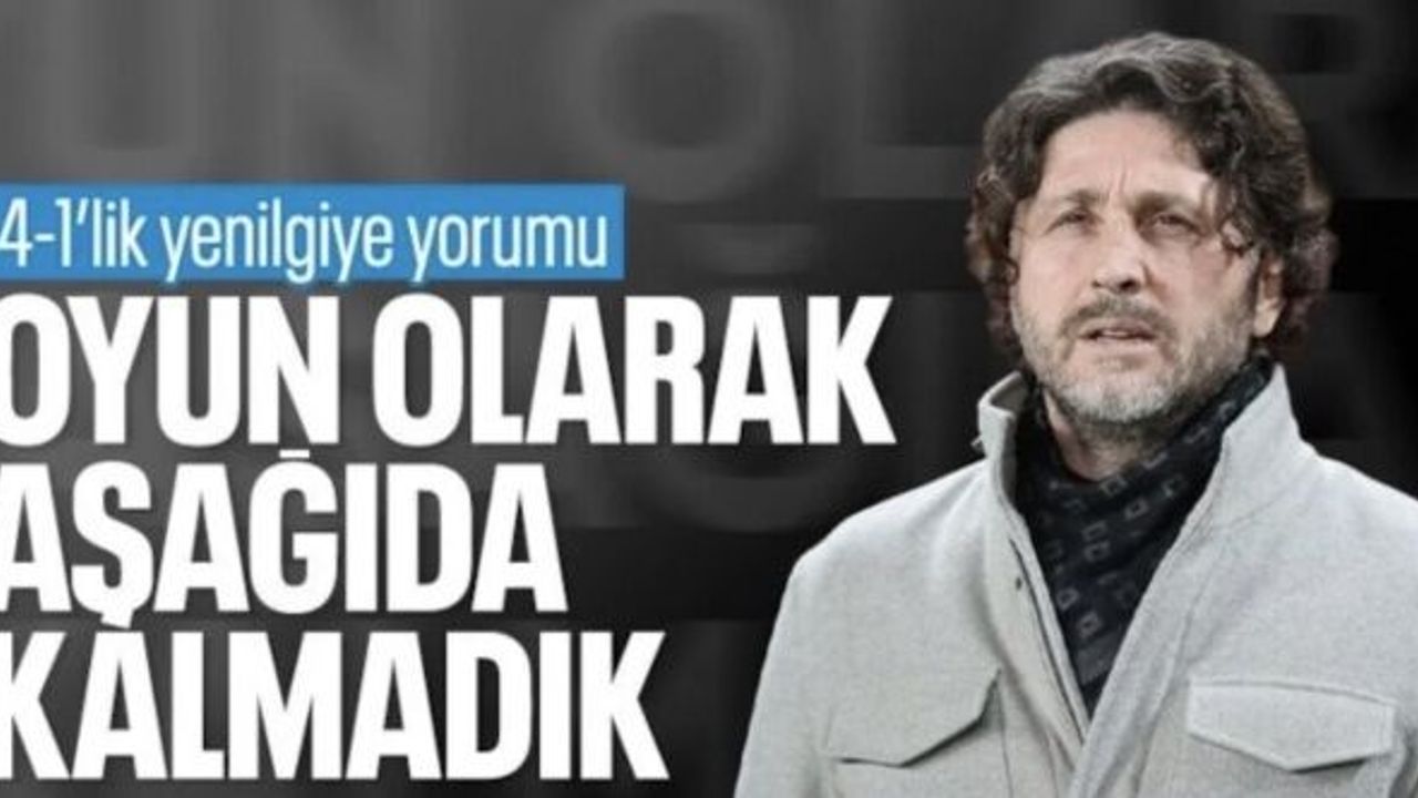 Fatih Tekke: Oyun olarak aşağıda kalmadık ama mağlup olduk