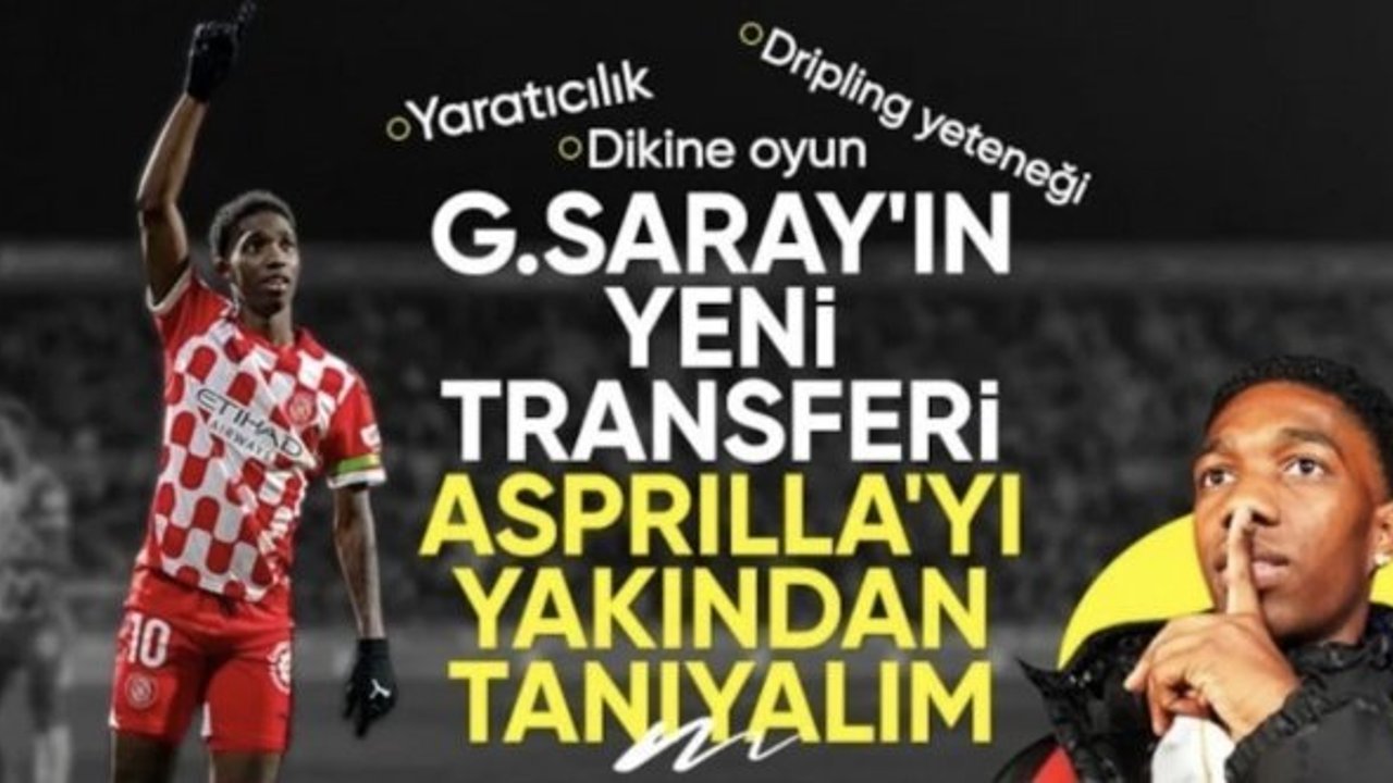 Galatasaray'ın yeni transferi Yaser Asprilla'yı yakından inceleyelim...