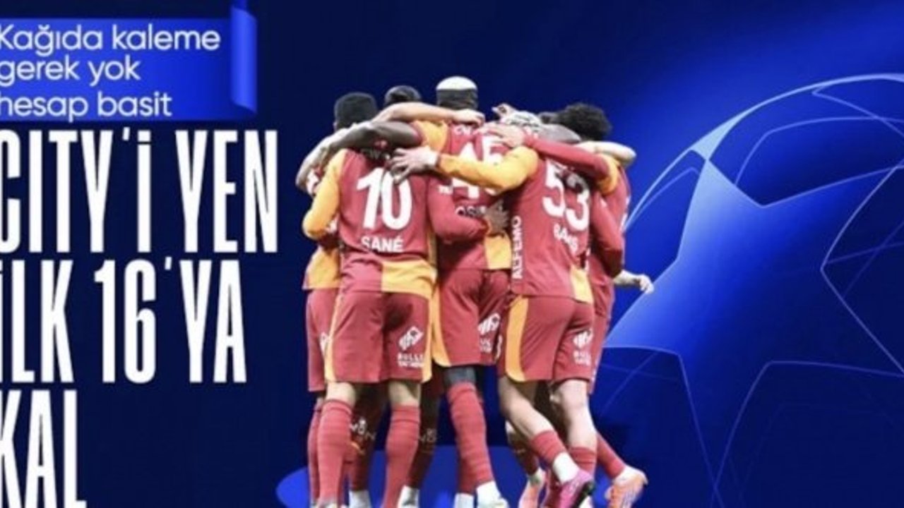Galatasaray, Şampiyonlar Ligi'nde ilk 16 peşinde