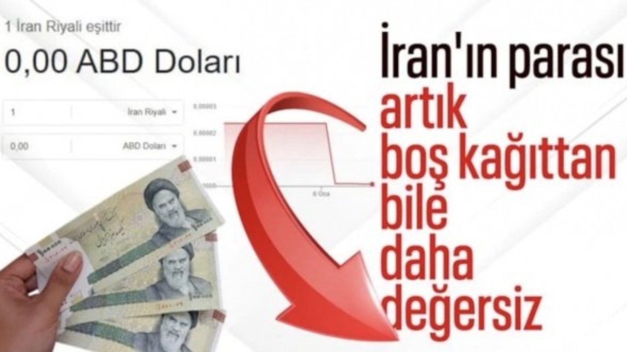 İran ekonomisinin çöküşü: İran parası değerini kaybetti