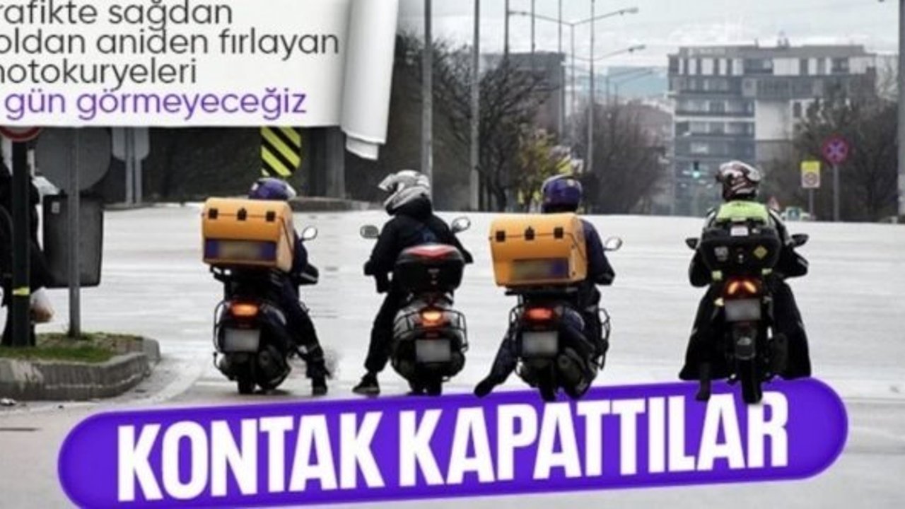 Kuryeler zammı beğenmedi: 3 gün kontak kapatacaklar