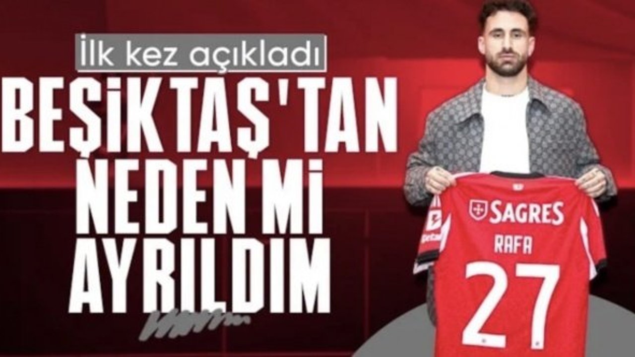 Rafa Silva, Beşiktaş'tan neden ayrıldığını imza töreninde açıkladı