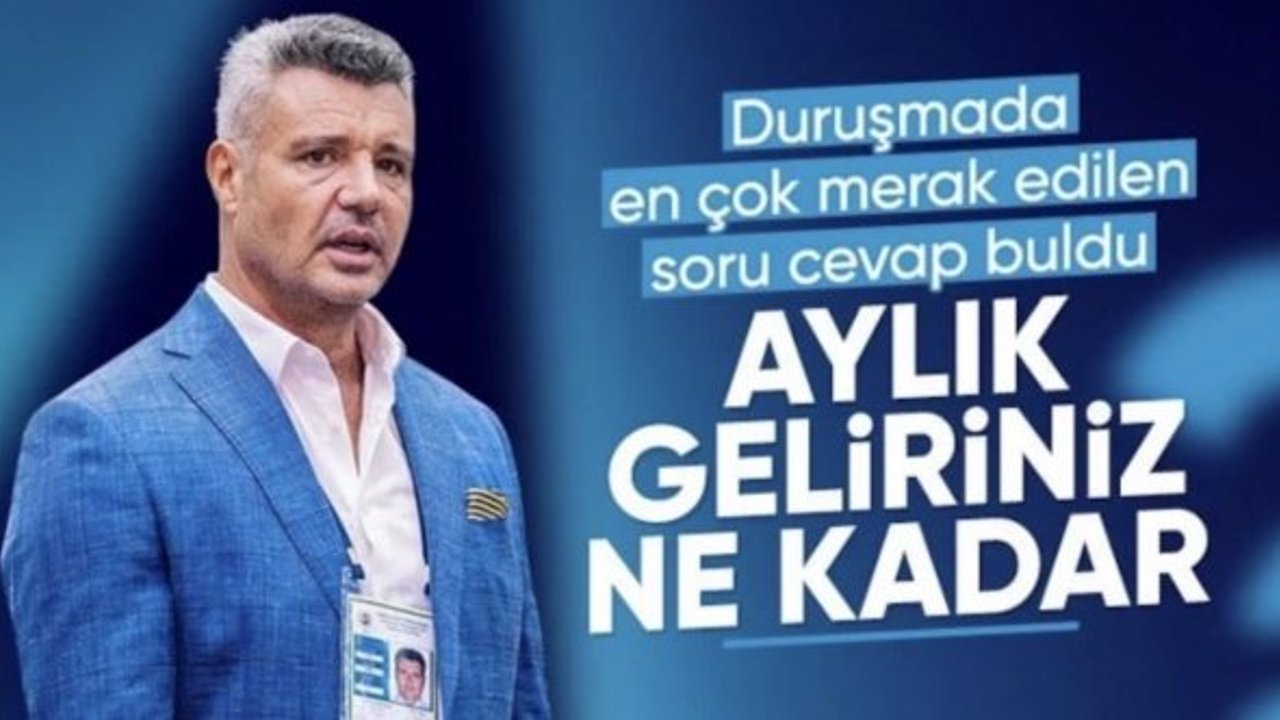 Sadettin Saran'ın aylık geliri ortaya çıktı