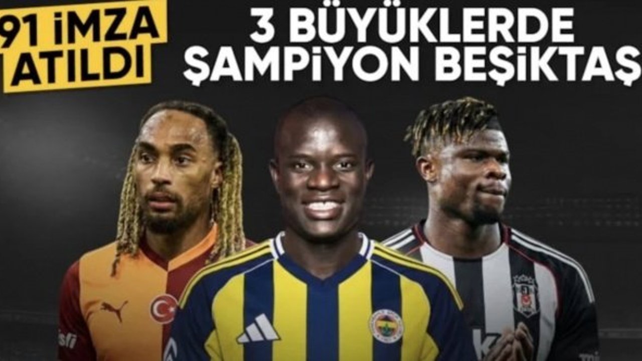Ara transfer dönemi raporu: Süper Lig’de 91 imza atıldı!