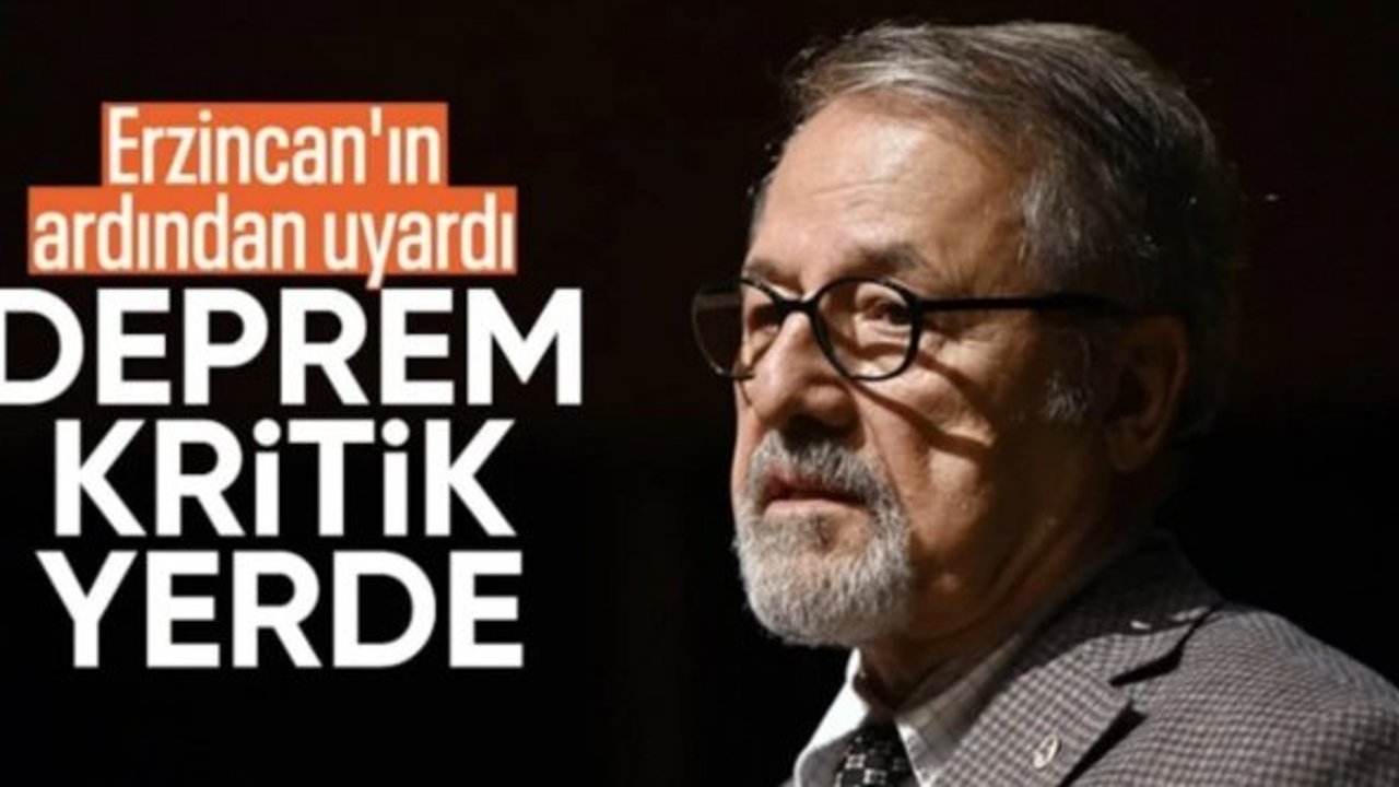 Erzincan’daki 5'lik depremin ardından Naci Görür’den kritik uyarı