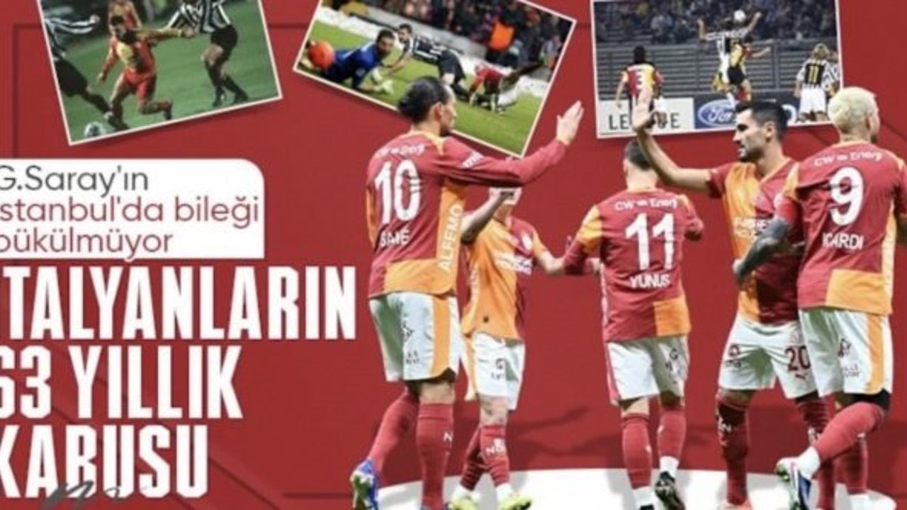 Galatasaray, yarın İtalyan ekiplerine karşı 27. maçına çıkacak