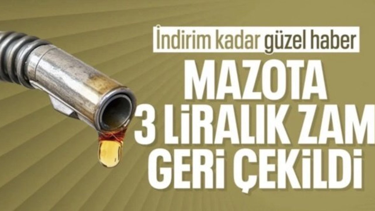 Motorinde dev zam iptal oldu: Rakam güncellendi