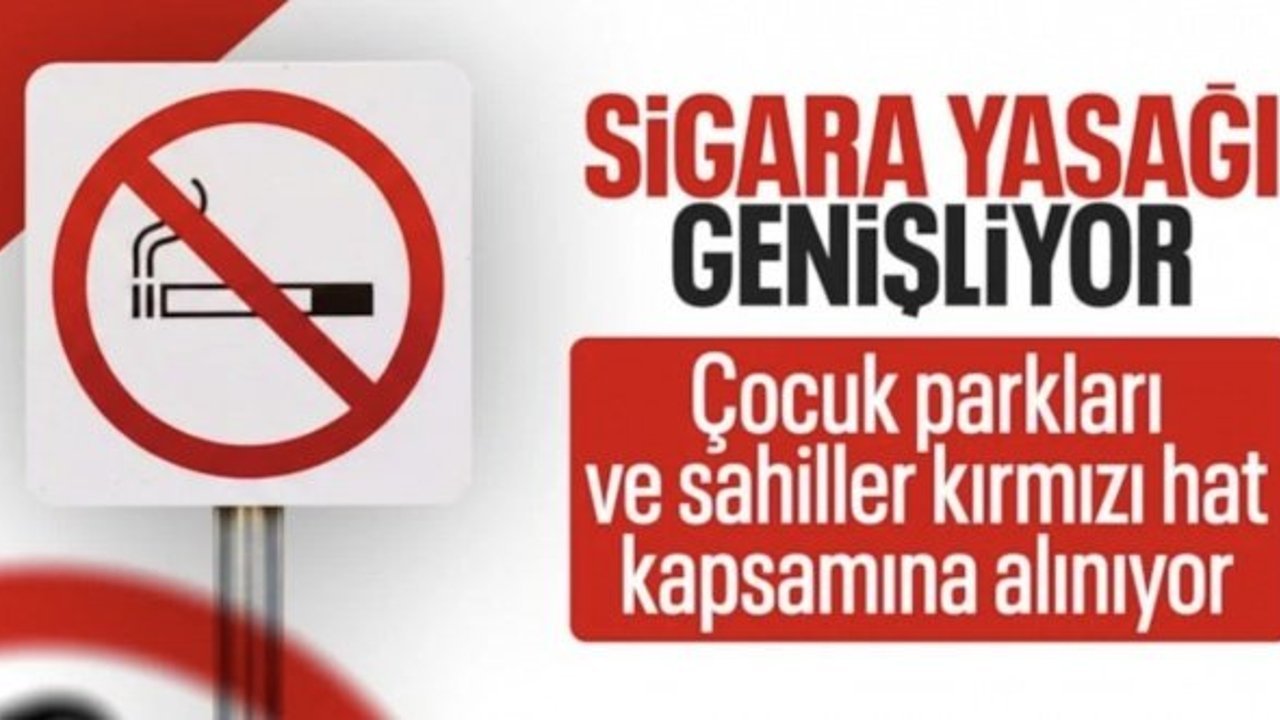 Sigara yasağı genişletiliyor: Çocuk parkları ve plajlar kırmızı hat ilan edilecek