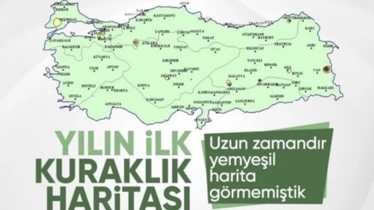 Türkiye'de kuraklık alarmı kalktı: Ülke genelinde 'risk yok'