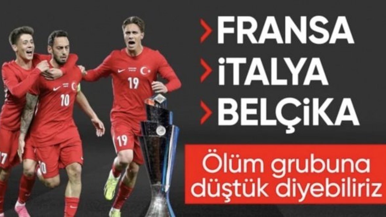 UEFA Uluslar Ligi'nde A Milli Futbol Takımı'nın rakipleri belli oldu