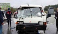 D-650 karayolunda zincirleme kaza: 3 yaralı